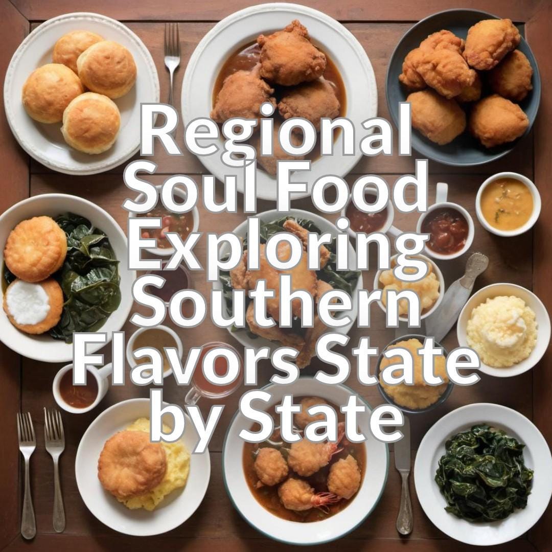 Southern Soul Food A State-by-State Journey of Flavors