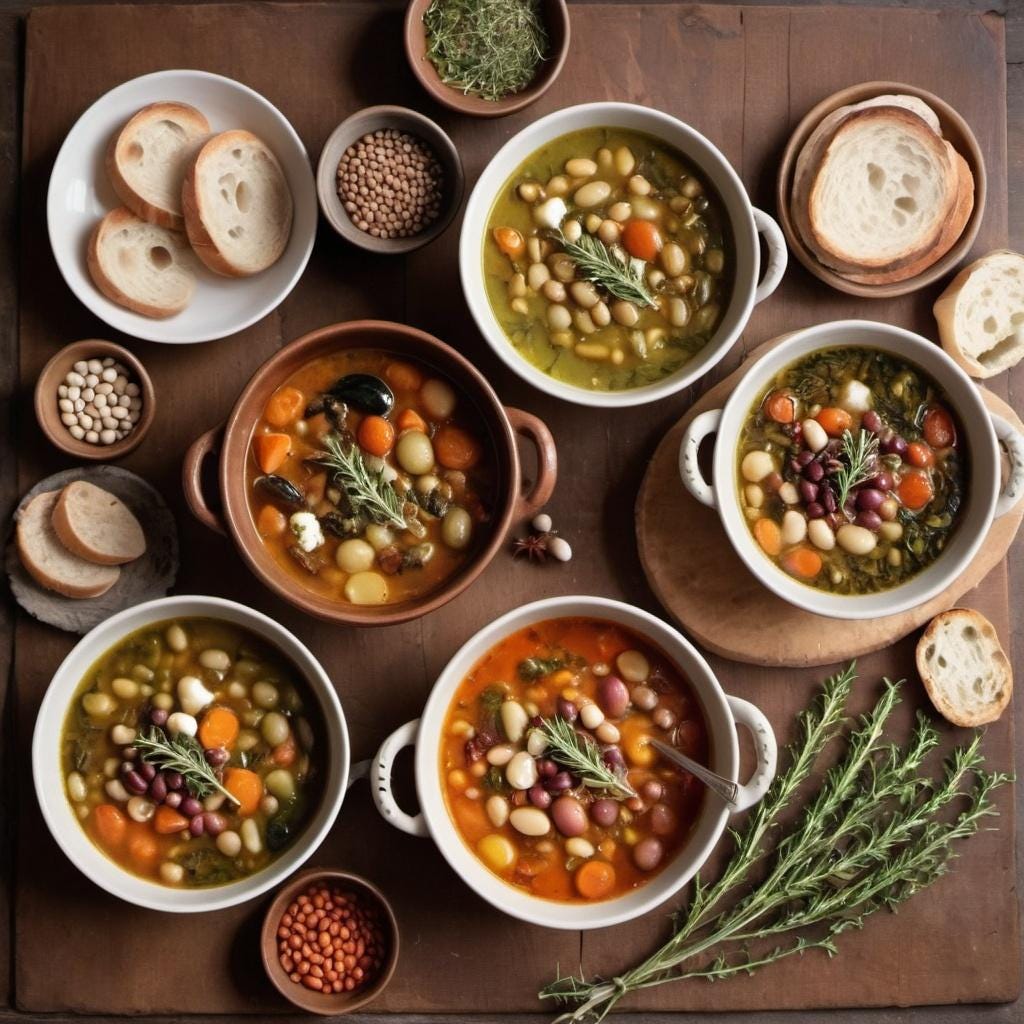 Rustic Greek Soups and Stews: Warm Bowls for Every Season