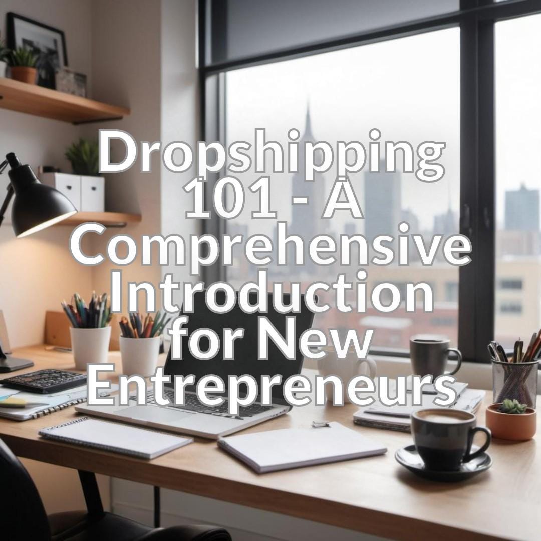 Dropshipping 101 - A Comprehensive Introduction for New Entrepreneurs