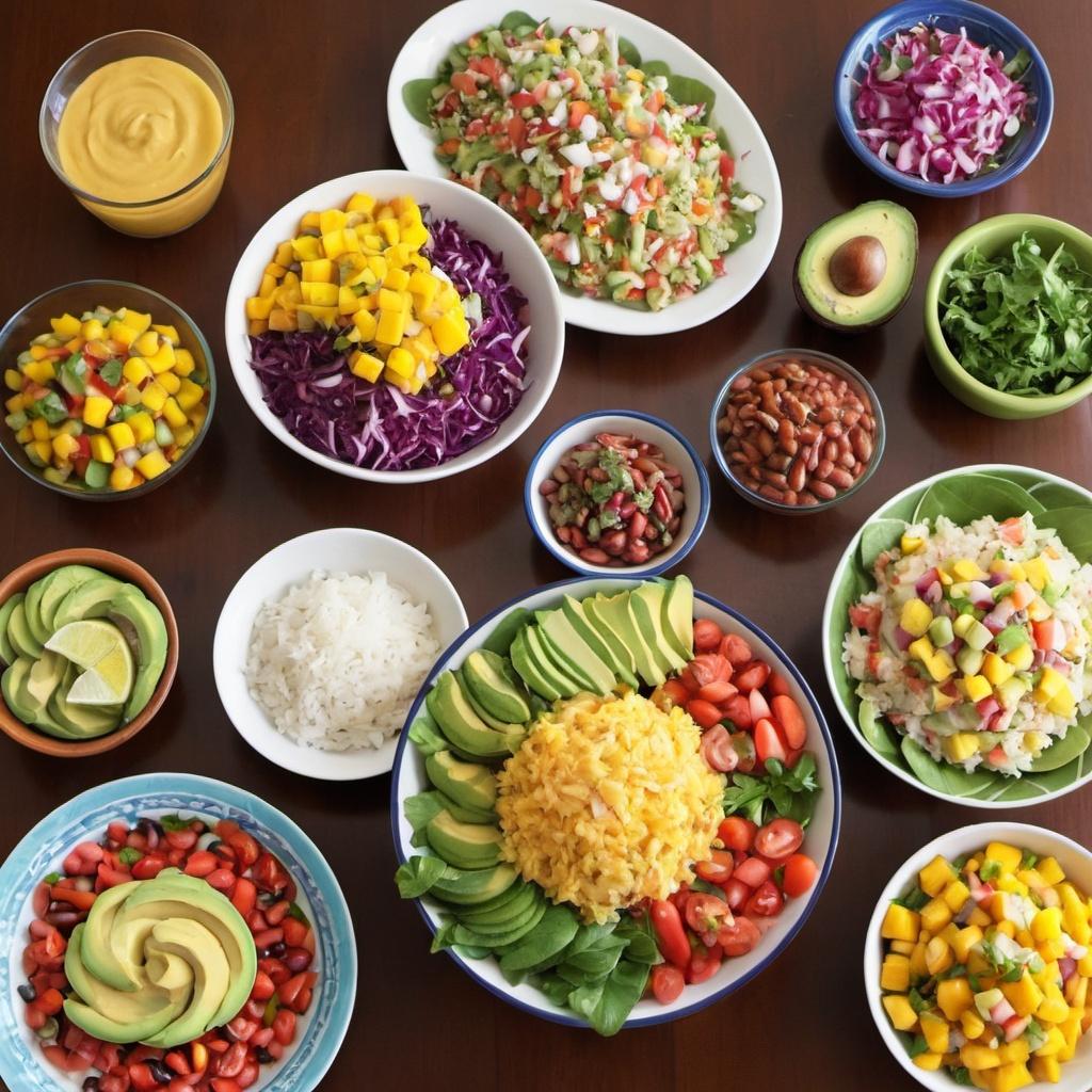 Vibrant Puerto Rican Salads and Sides