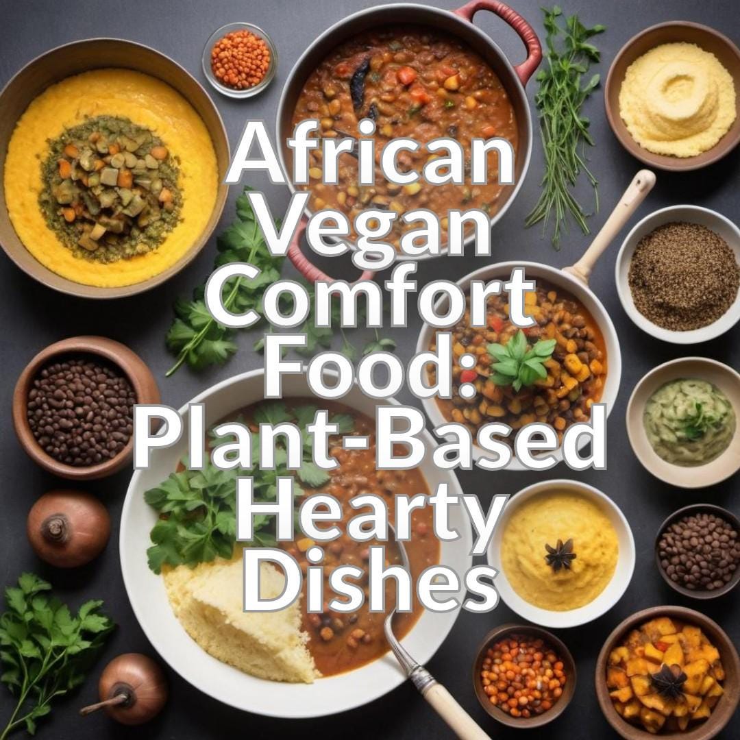 African Vegan Comfort Food: Plant-Based Hearty Dishes