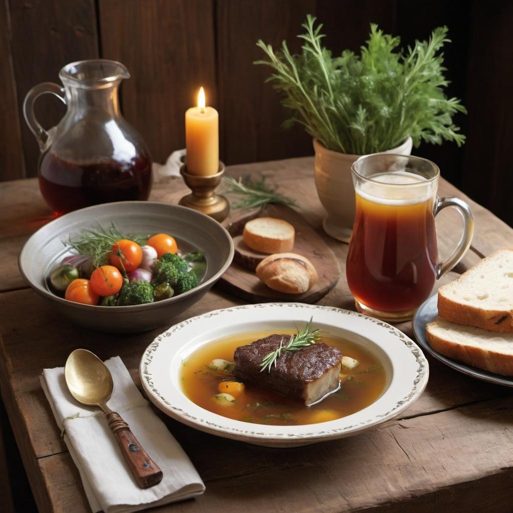 Cooking with Kvass: Recipes Featuring Russia�s Favorite Beverage