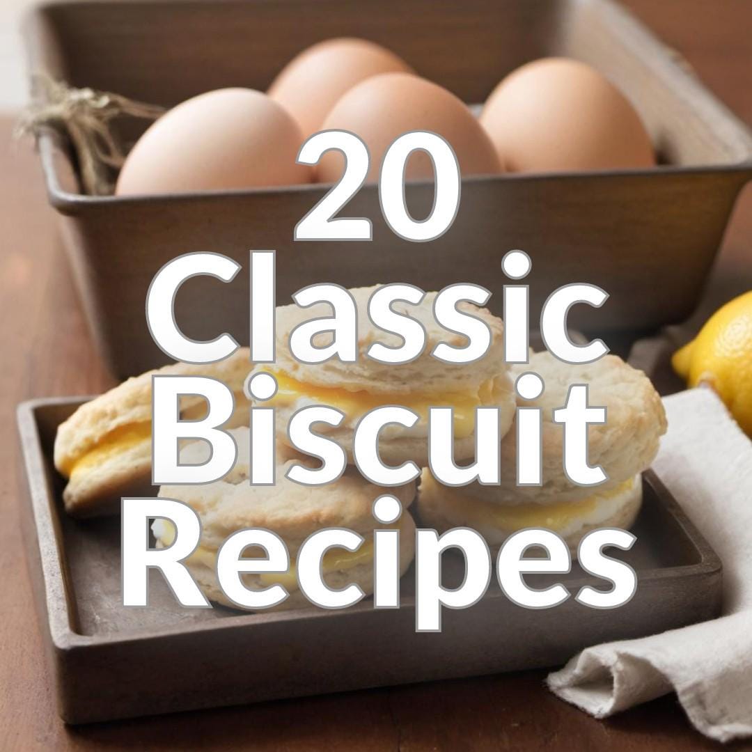 20 Classic Biscuit Recipes