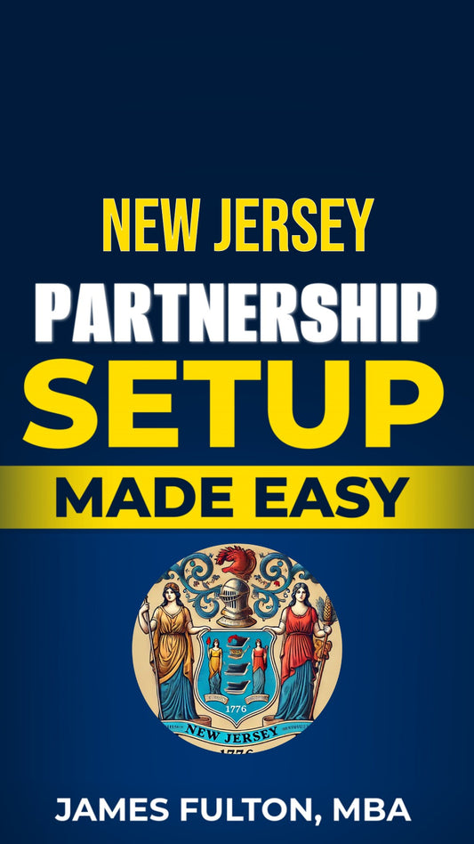 New Jersey Partnership Setup Made Easy
