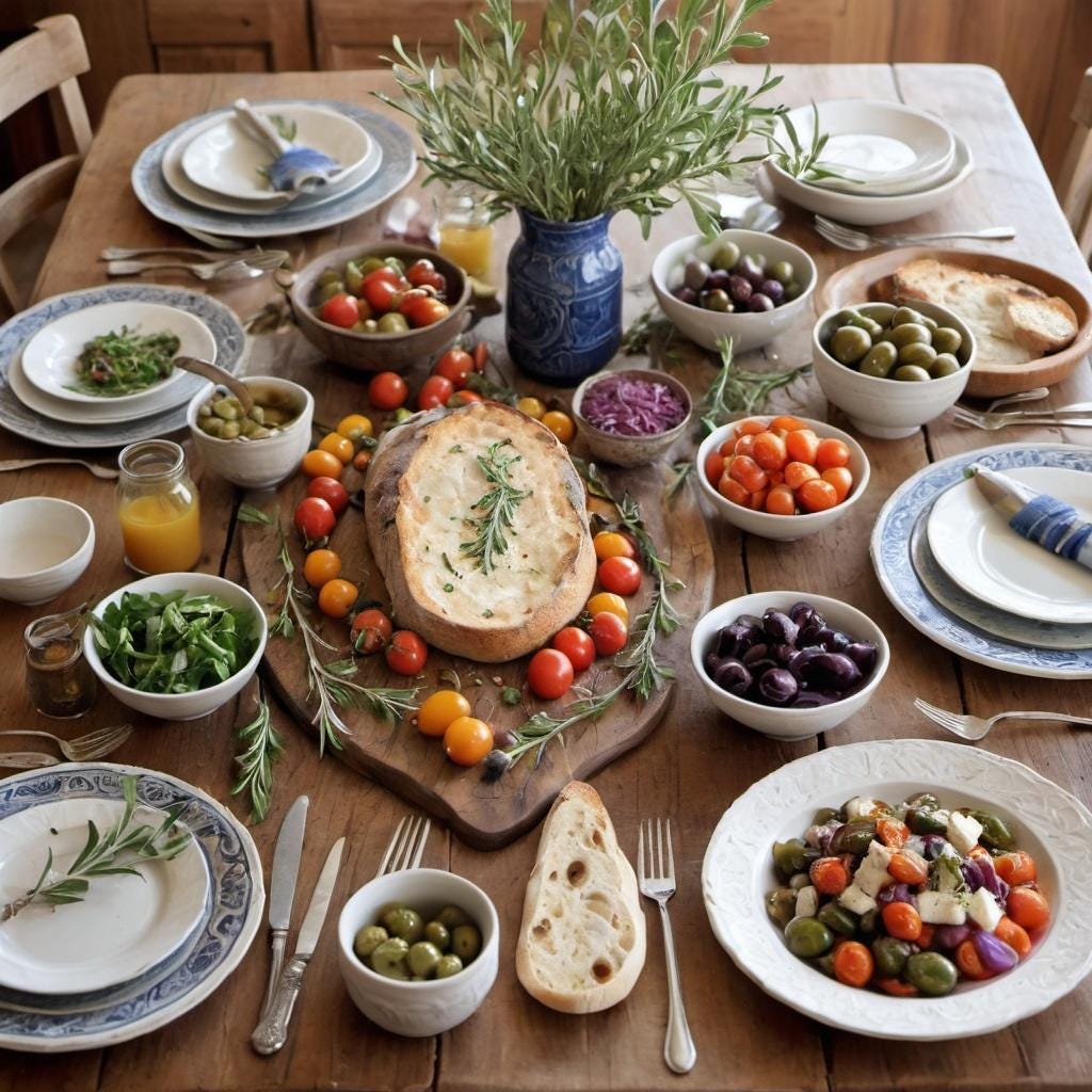 The Rustic Greek Table: Hearty Recipes for Every Season