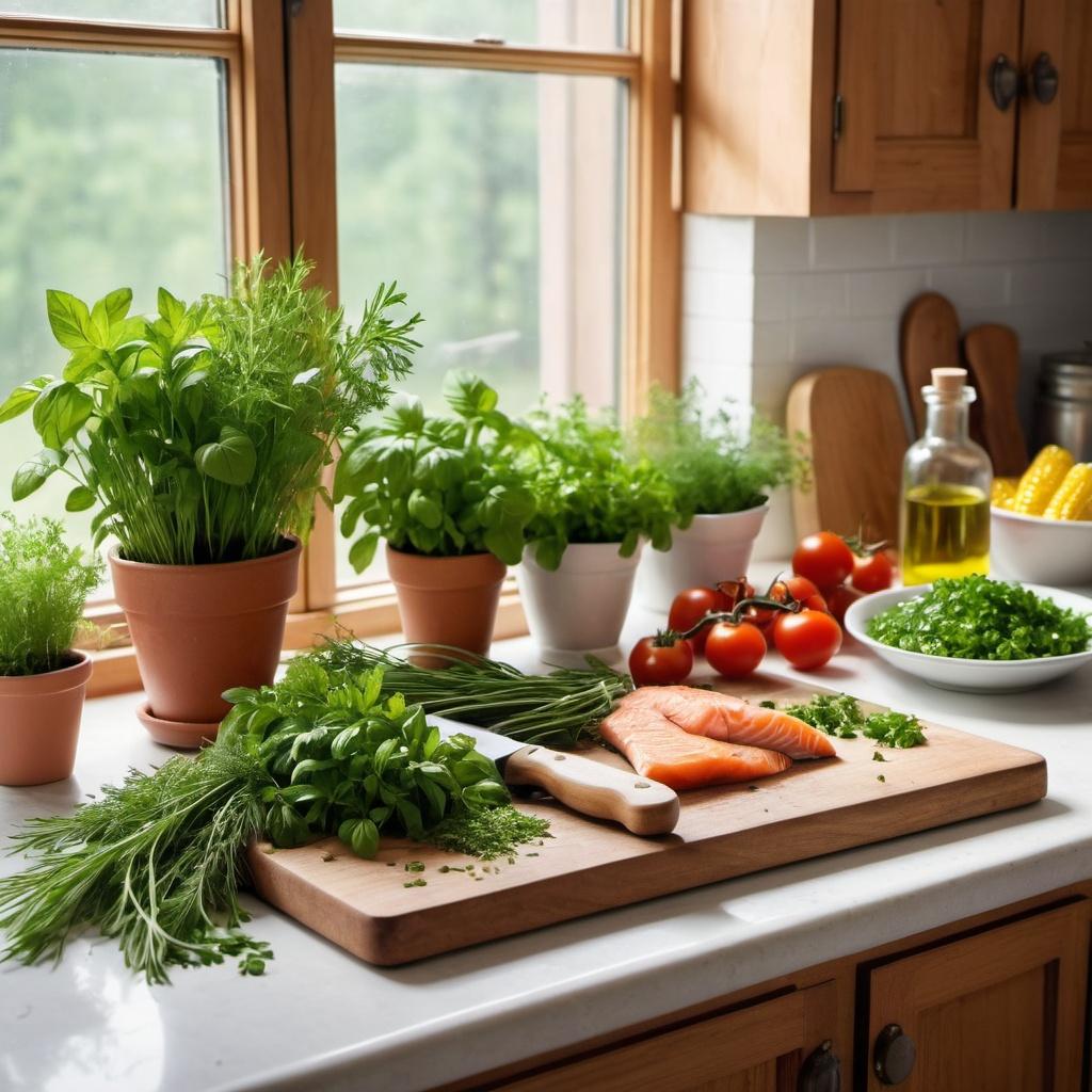Cooking with Fresh Herbs: Canadian Recipes with Local Flavors