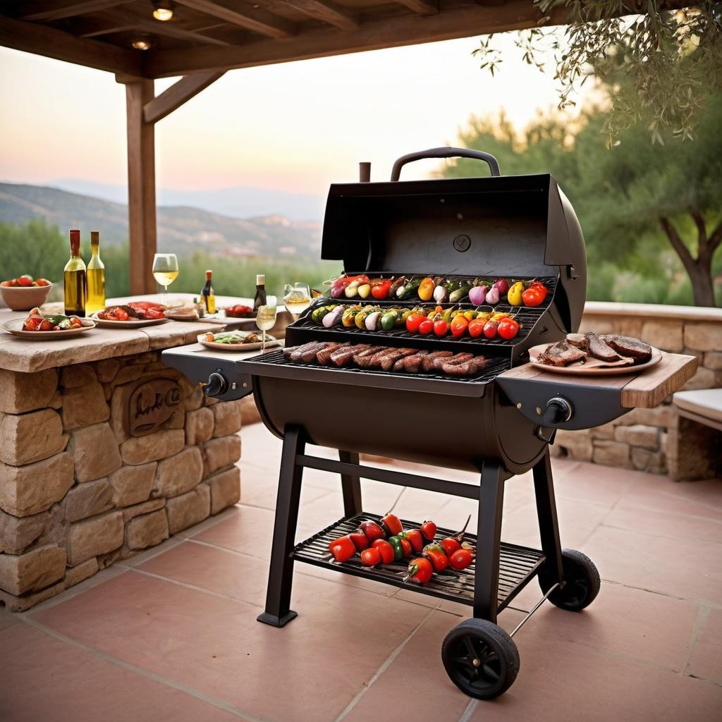 The Rustic Italian Grill: BBQ Recipes with Mediterranean Flair