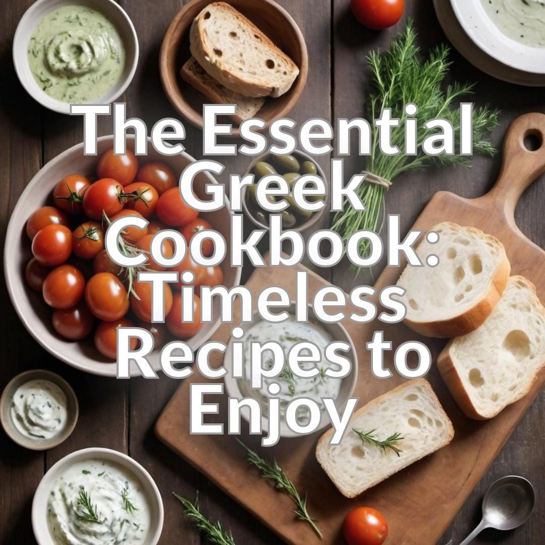 The Essential Greek Cookbook: Timeless Recipes to Enjoy