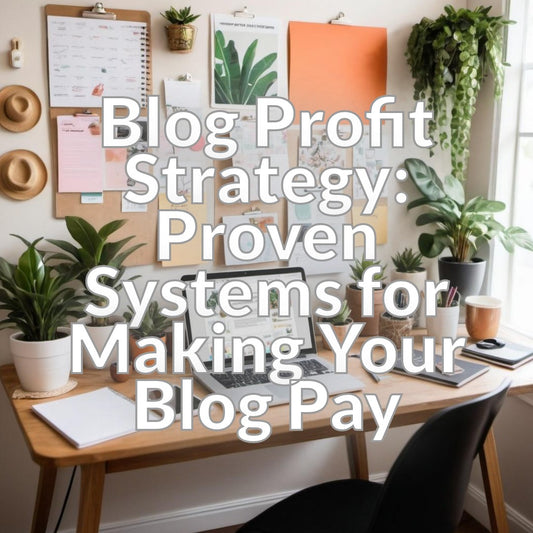 Blog Profit Strategy: Proven Systems for Making Your Blog Pay
