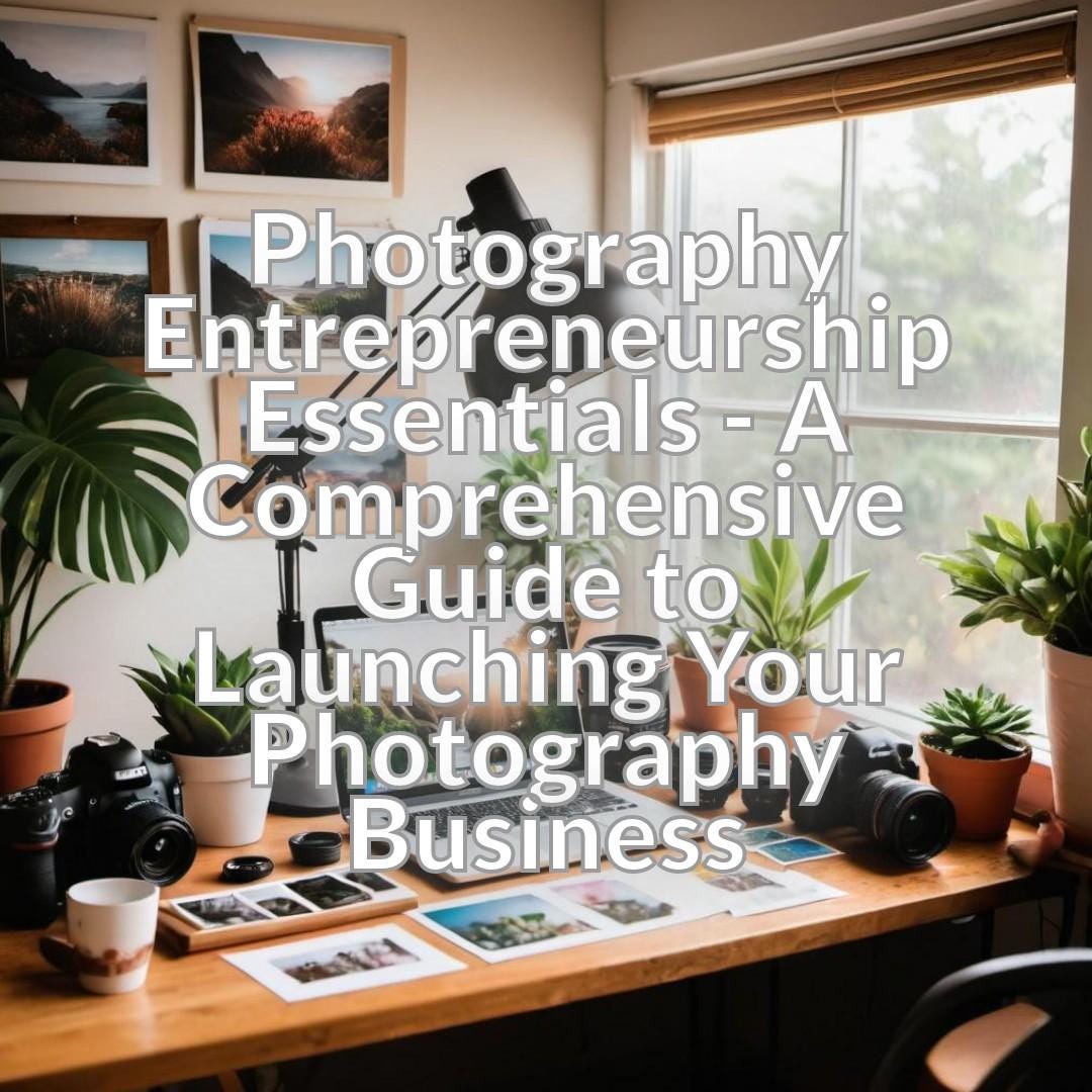 Photography Entrepreneurship Essentials - A Comprehensive Guide to Launching Your Photography Business