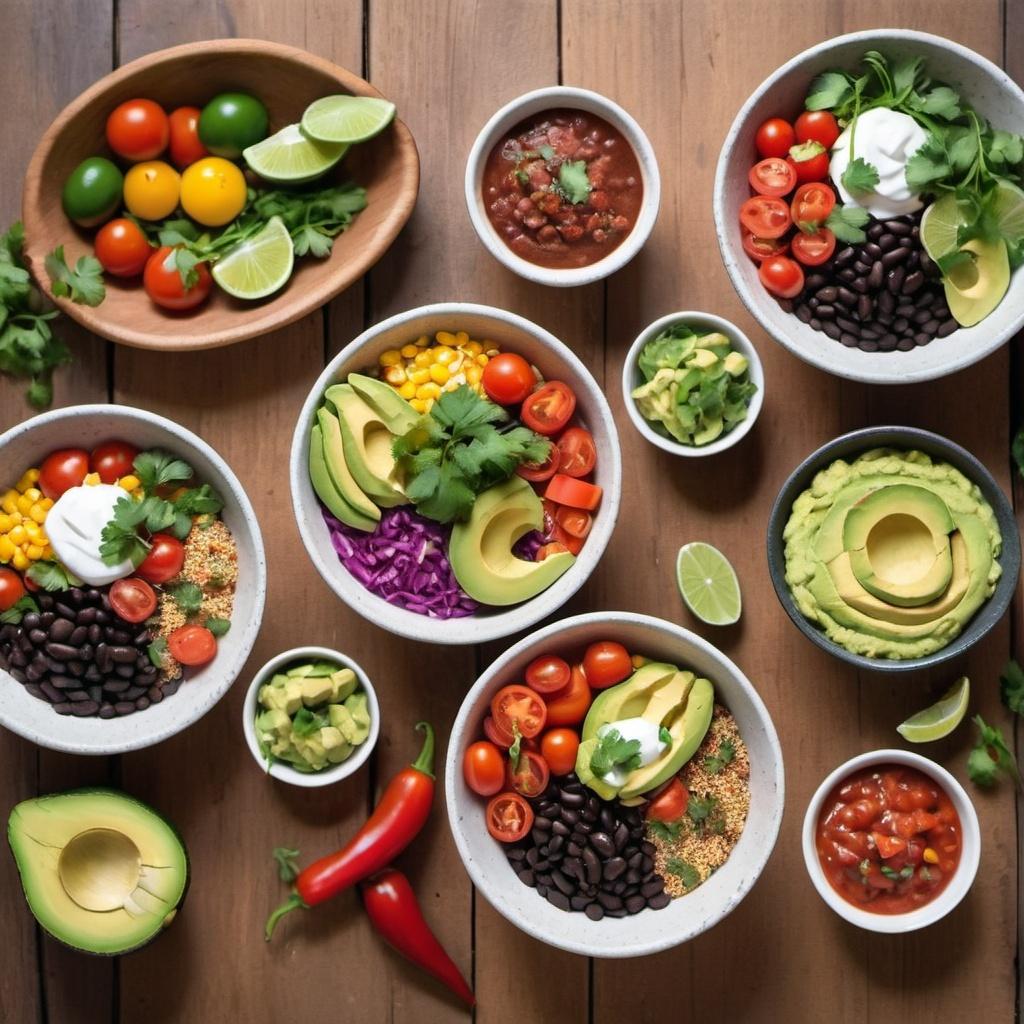 Vegan Mexican Bowls: Creative Plant-Based Dishes