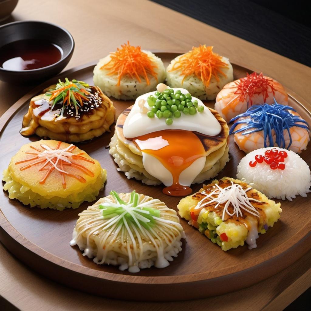 Okonomiyaki and More: Savory Japanese Pancakes and Snacks