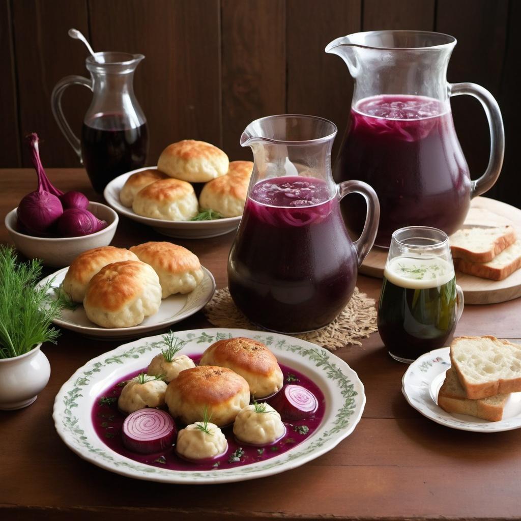 Cooking with Kvass: Recipes Featuring Russia�s Favorite Beverage