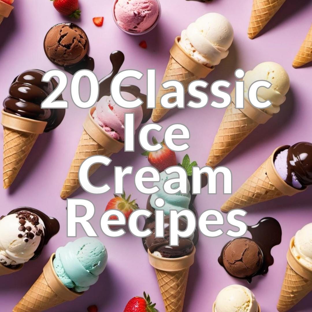 20 Classic Ice Cream Recipes