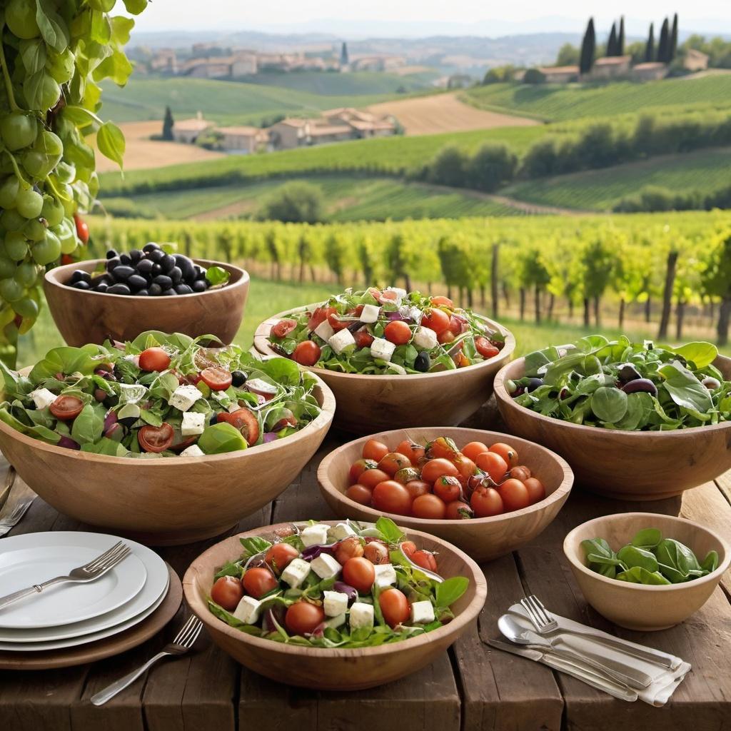 Rustic Italian Salads: Fresh, Light, and Flavorful Recipes