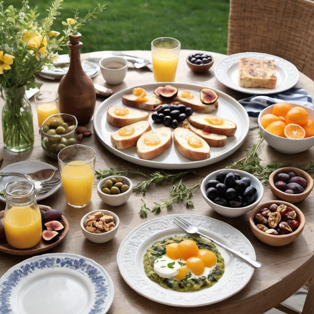 The Greek Brunch Cookbook: Morning Recipes with Mediterranean Flair