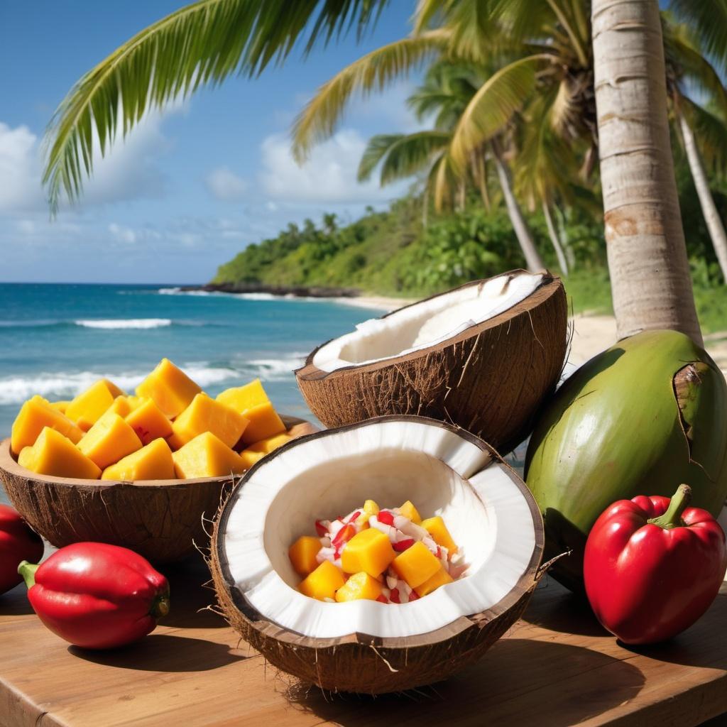 Cooking with Coconut: Tropical Recipes from Puerto Rico
