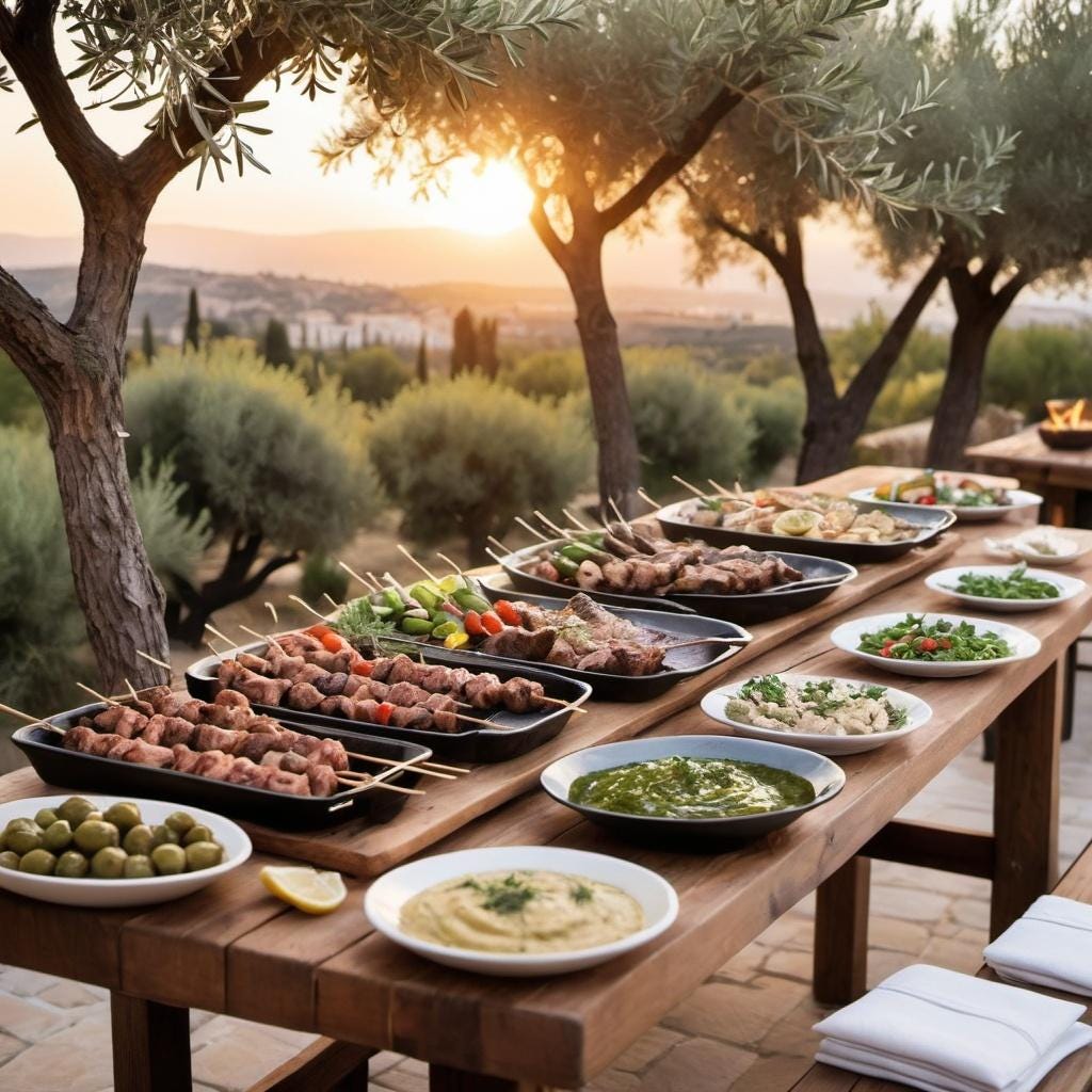 The Rustic Greek Grill: BBQ Recipes with Mediterranean Flair