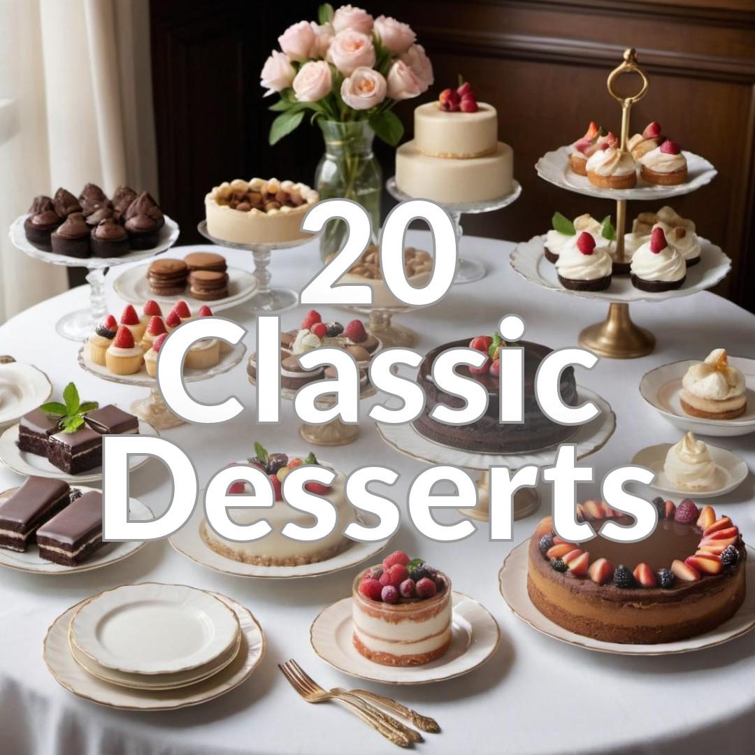 20 Classic Desserts