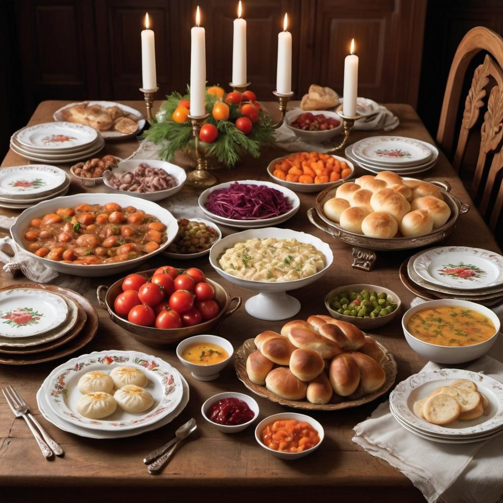 The Russian Dinner Table: Recipes for Family Gatherings