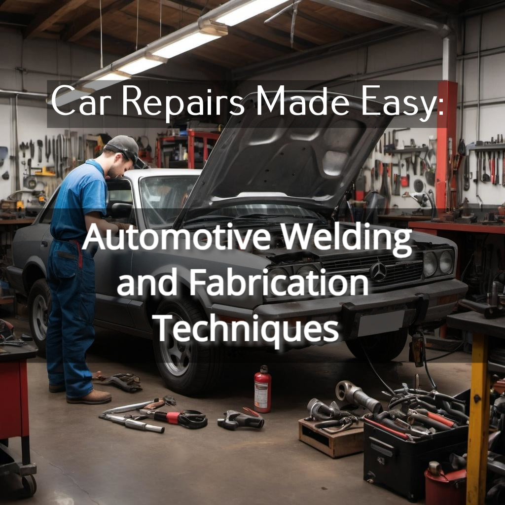 Car Repairs Made Easy: Automotive Welding and Fabrication Techniques