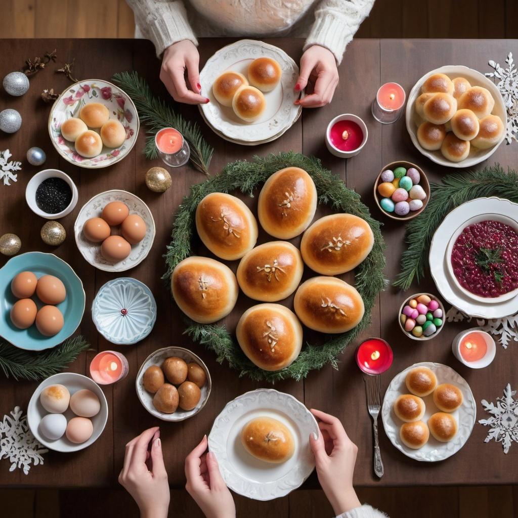 The Russian Holiday Feast: Recipes for Easter, Christmas, and Beyond