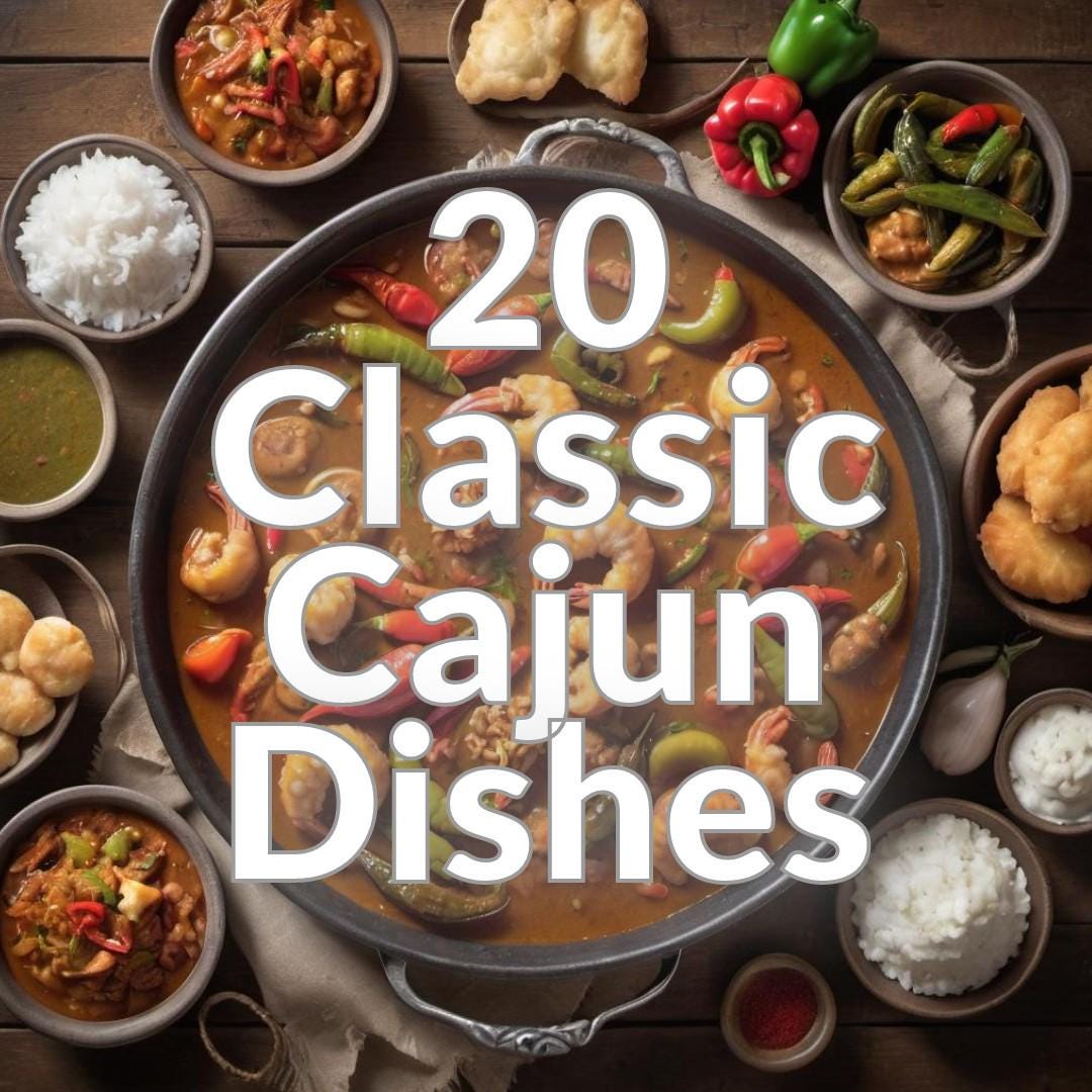 20 Classic Cajun Dishes