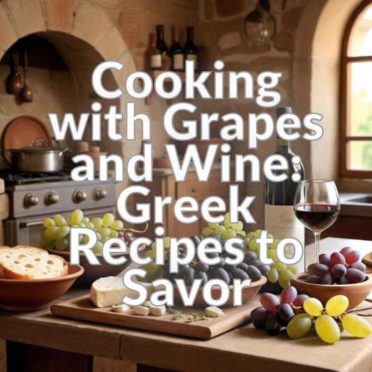 Cooking with Grapes and Wine: Greek Recipes to Savor