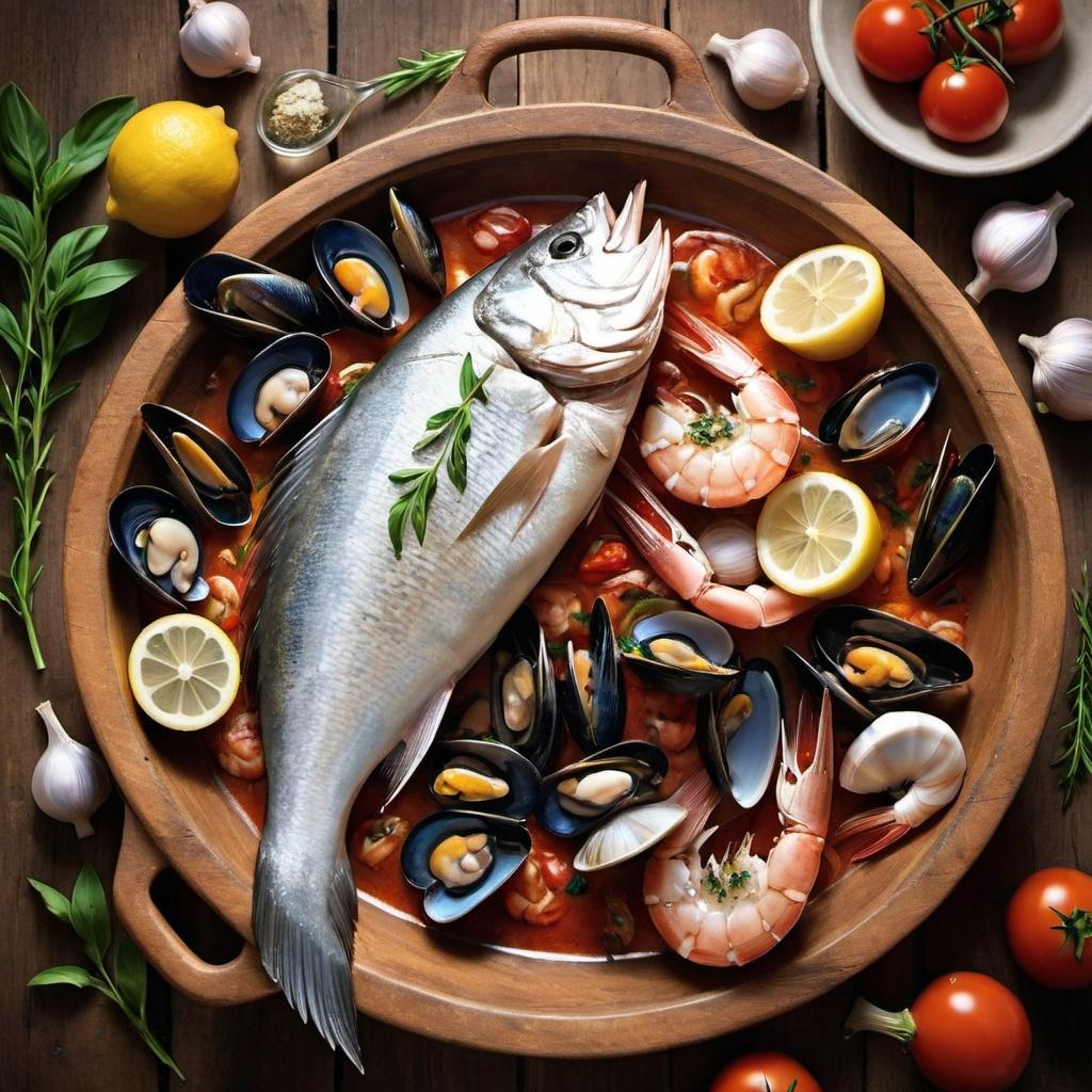 The Italian Seafood Cookbook: From Cioppino to Grilled Branzino