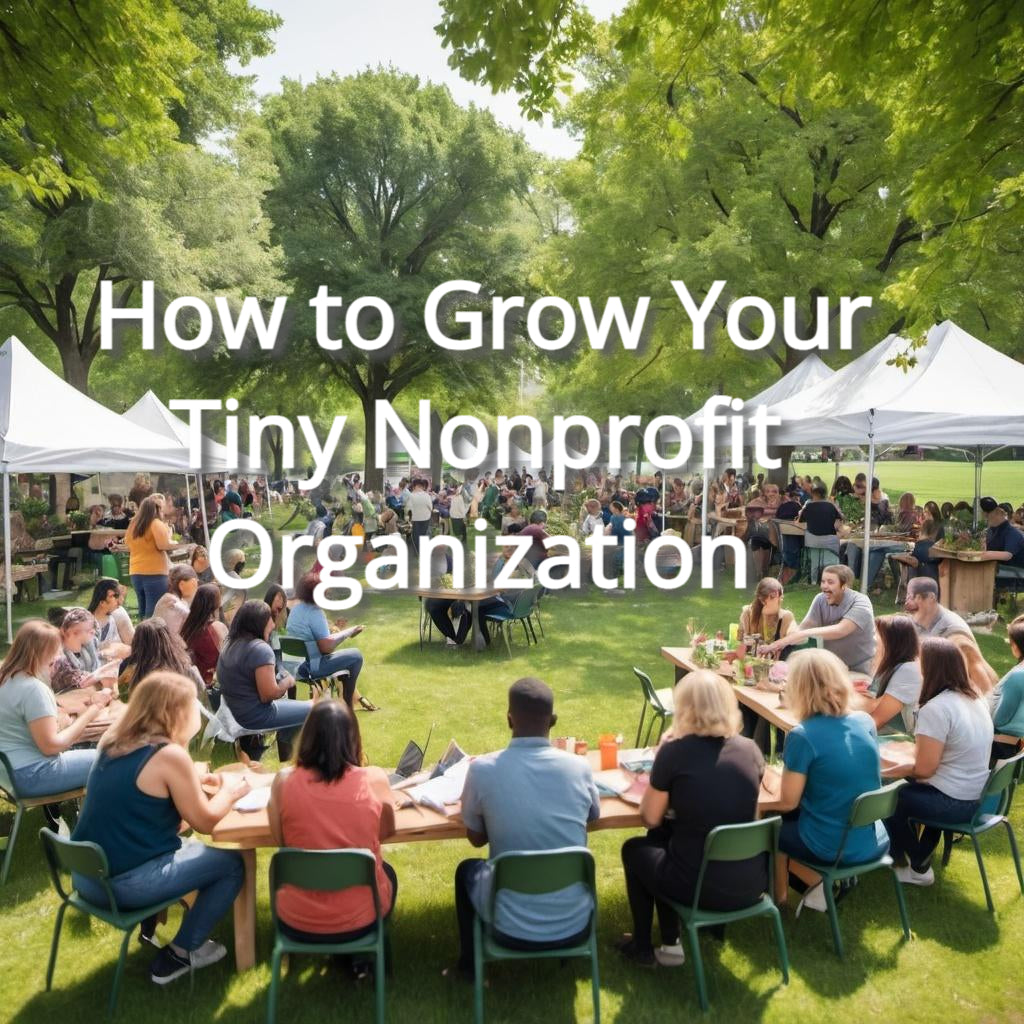 How to Grow Your Tiny Nonprofit Organization