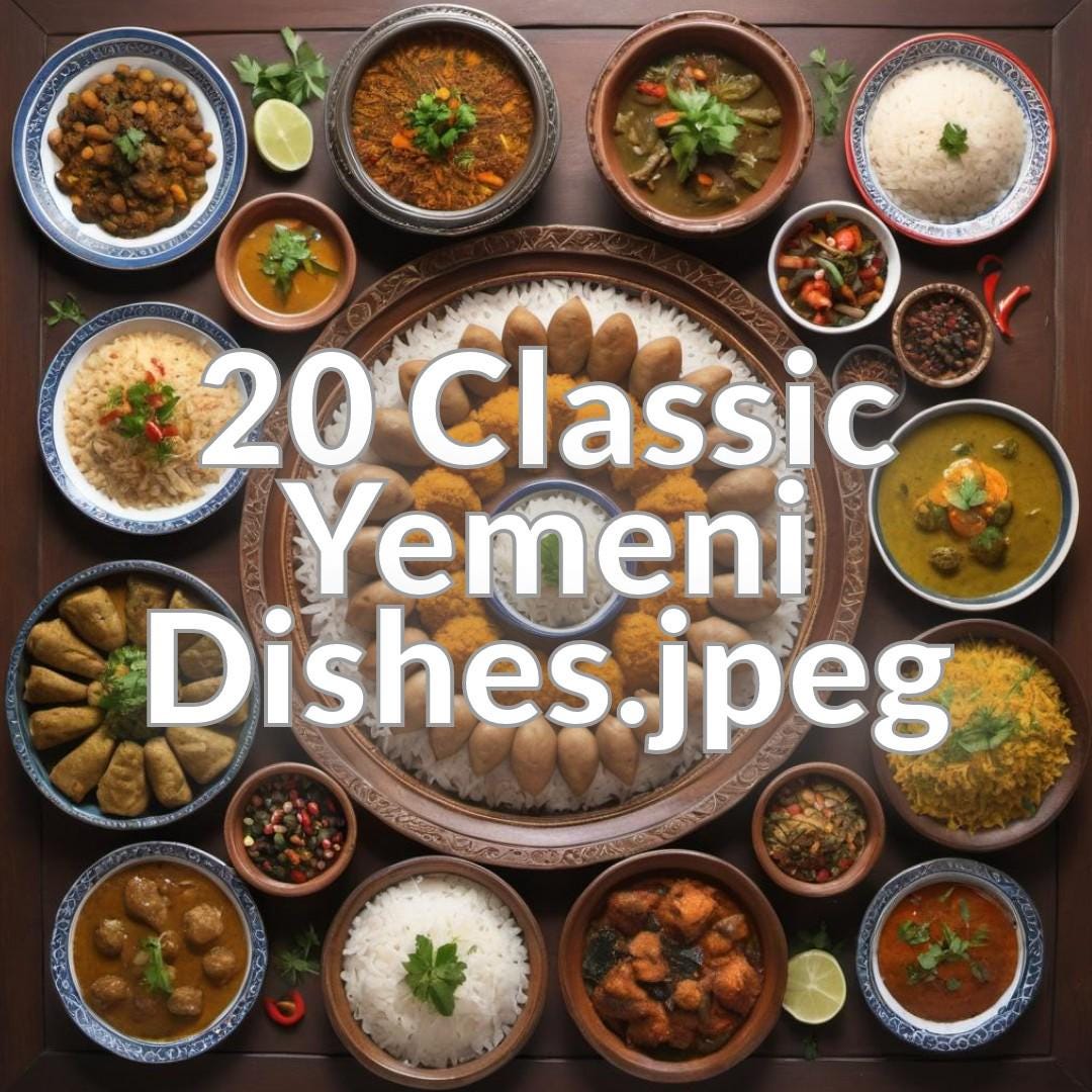 20 Classic Yemeni Dishes
