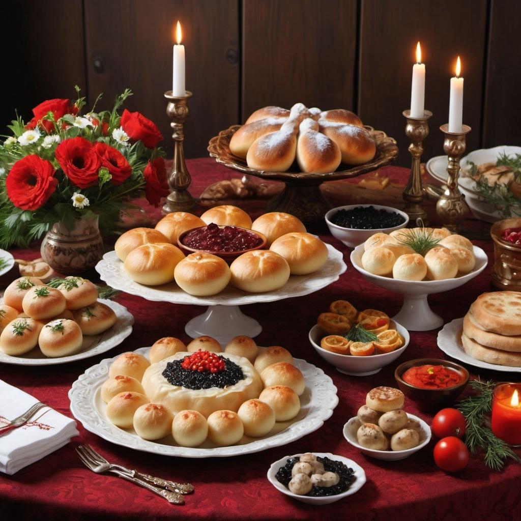 Russian Holiday Feasts: Recipes for Celebrations and Gatherings