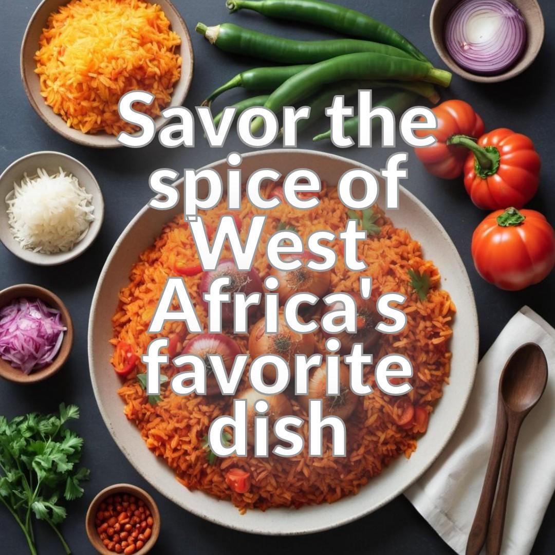 The Nigerian Jollof Cookbook: Mastering a West African Classic