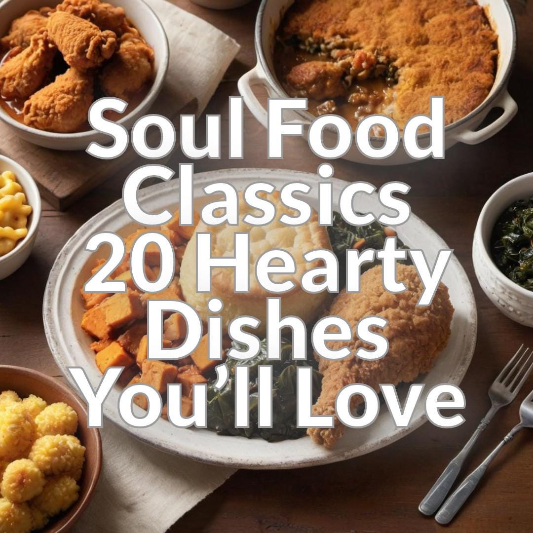 Soul Food Classics 20 Delicious Hearty Dishes Youll Love