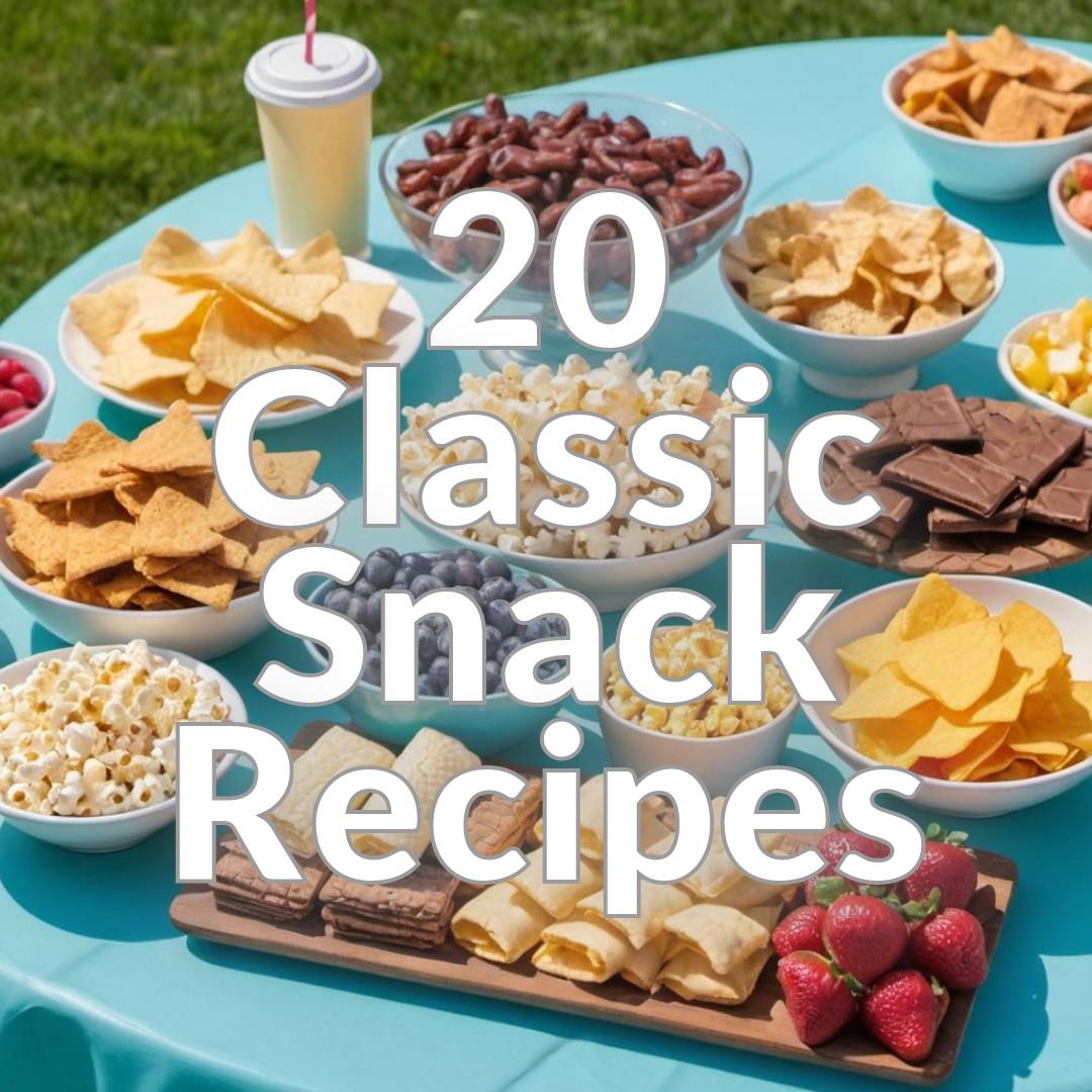20 Classic Snack Recipes