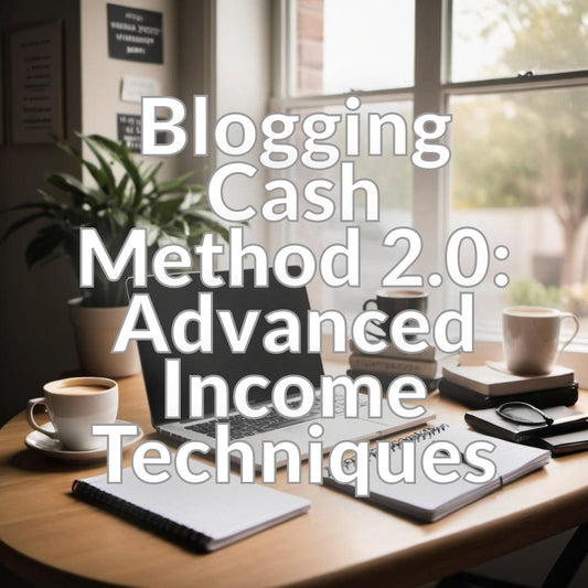 Blogging Cash Method 2.0: Advanced Income Techniques