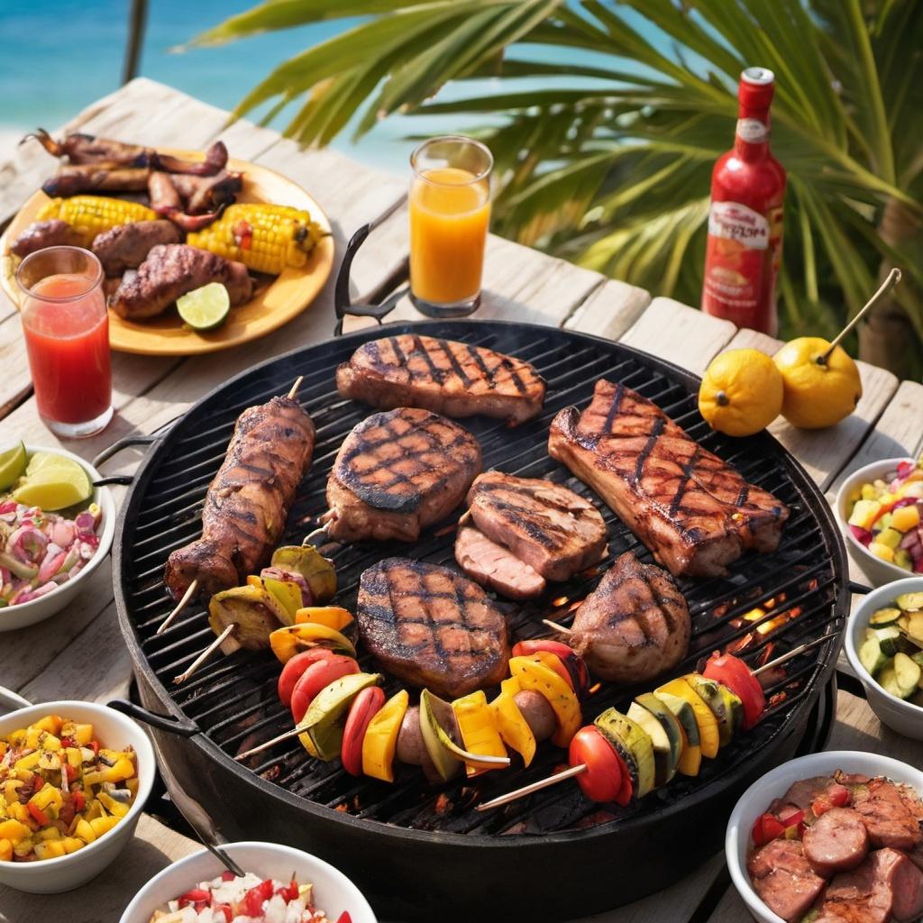 The Puerto Rican BBQ Cookbook: Grilled Favorites with a Tropical Flair