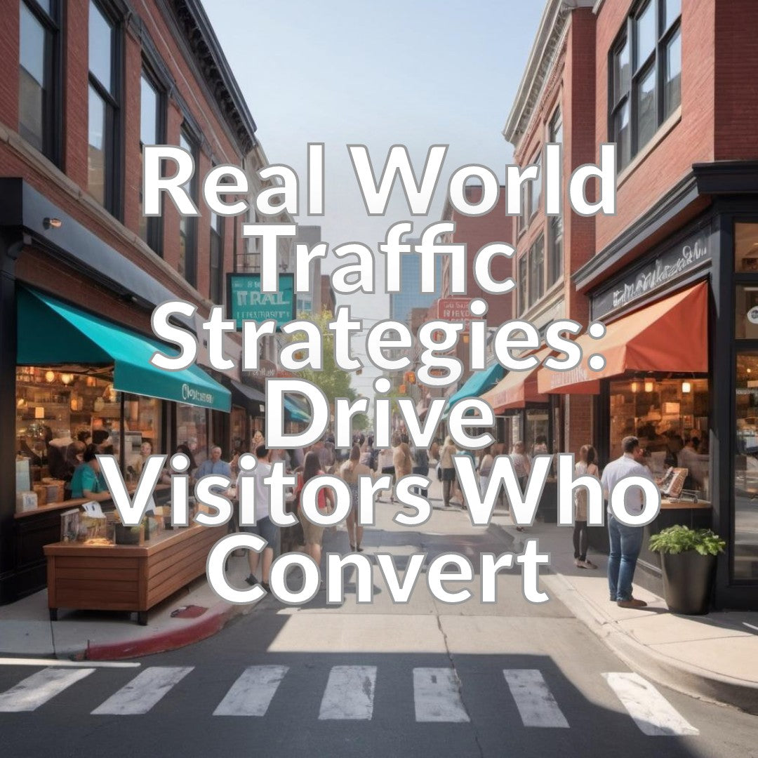 Real World Traffic Strategies: Drive Visitors Who Convert