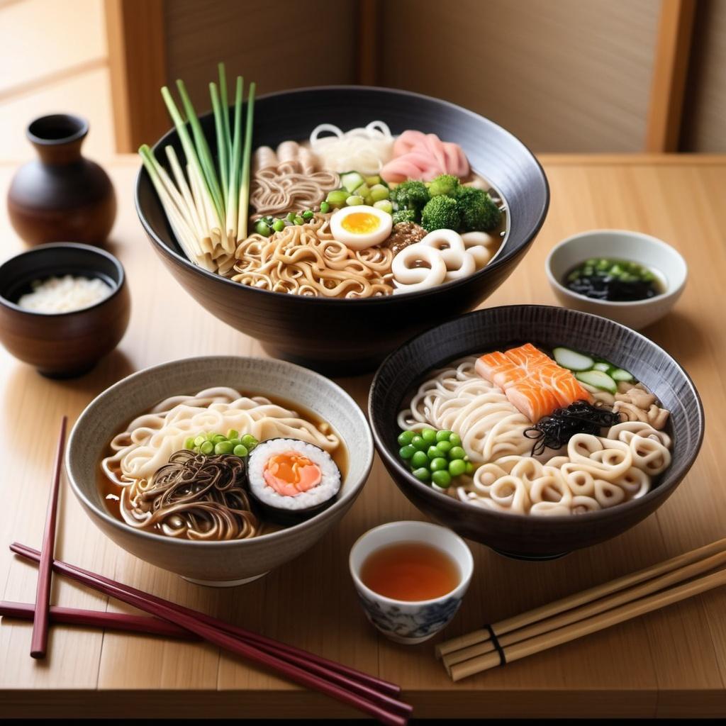 Japanese Noodles: Ramen, Udon, and Soba at Home