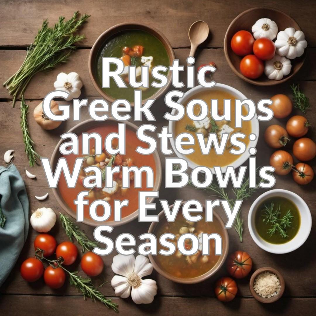 Rustic Greek Soups and Stews: Warm Bowls for Every Season