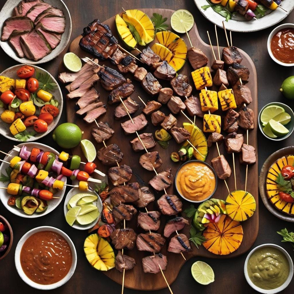 Brazilian BBQ: Grilled Recipes with a Smoky Flair