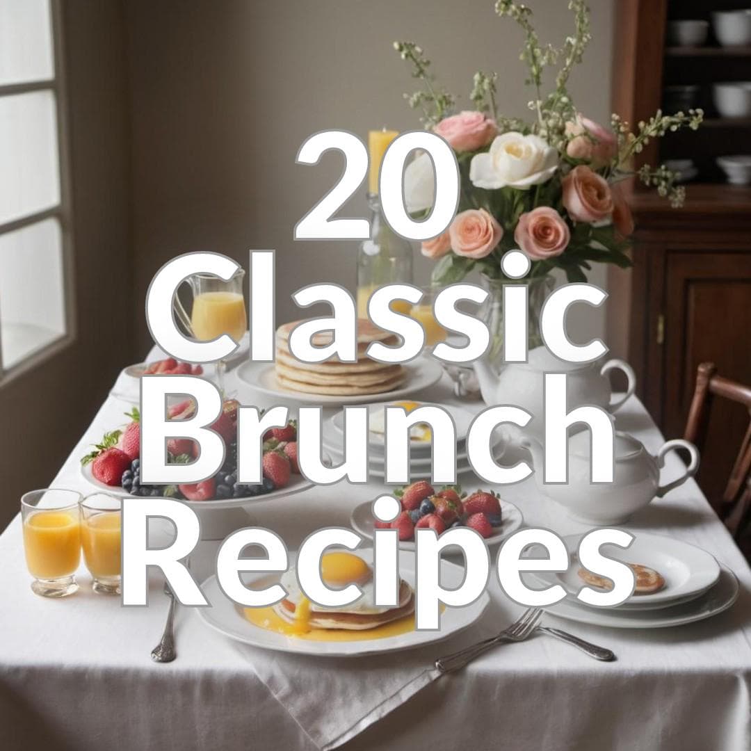 20 Classic Brunch Recipes