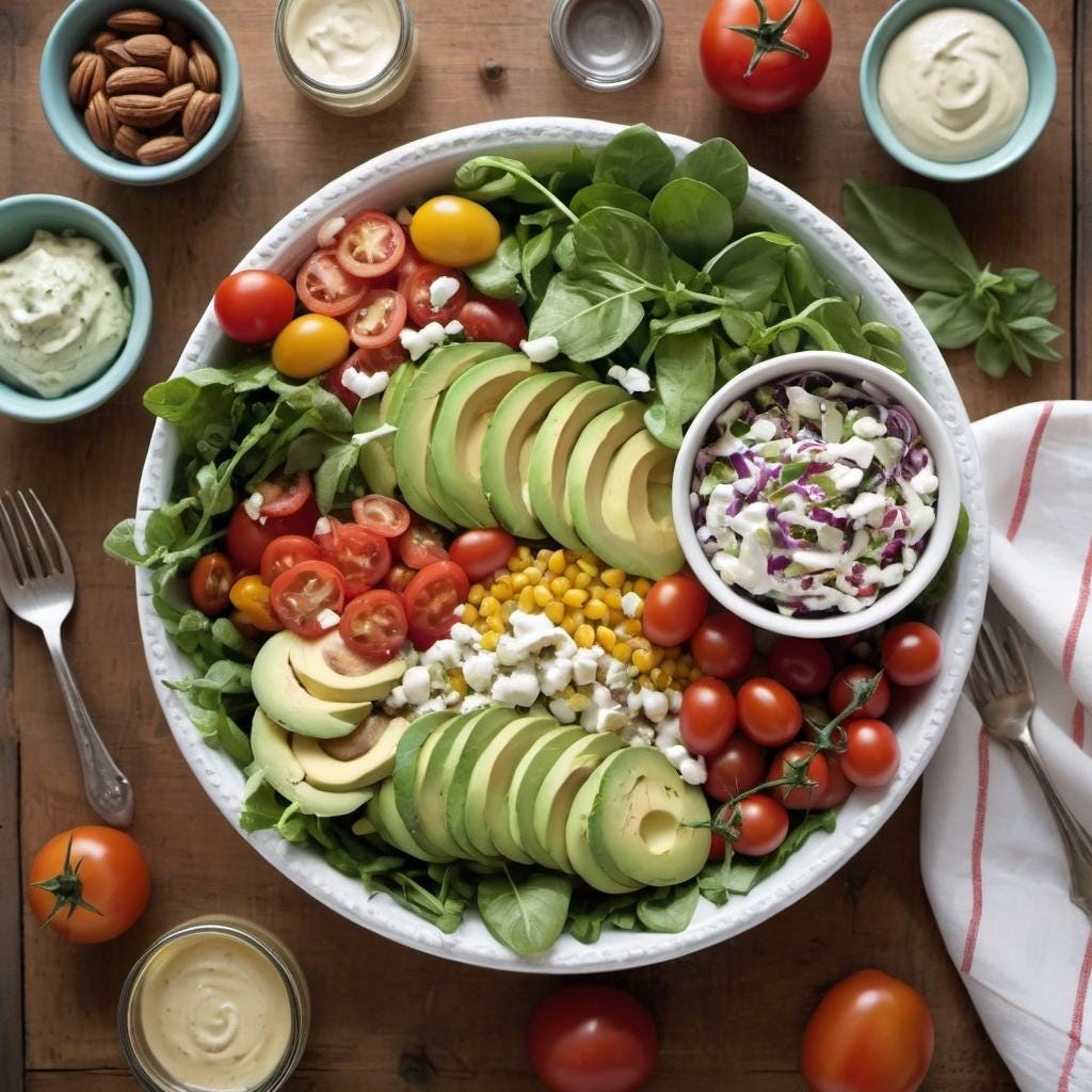 Fresh Southern Salads Flavorful  Soulful Creations
