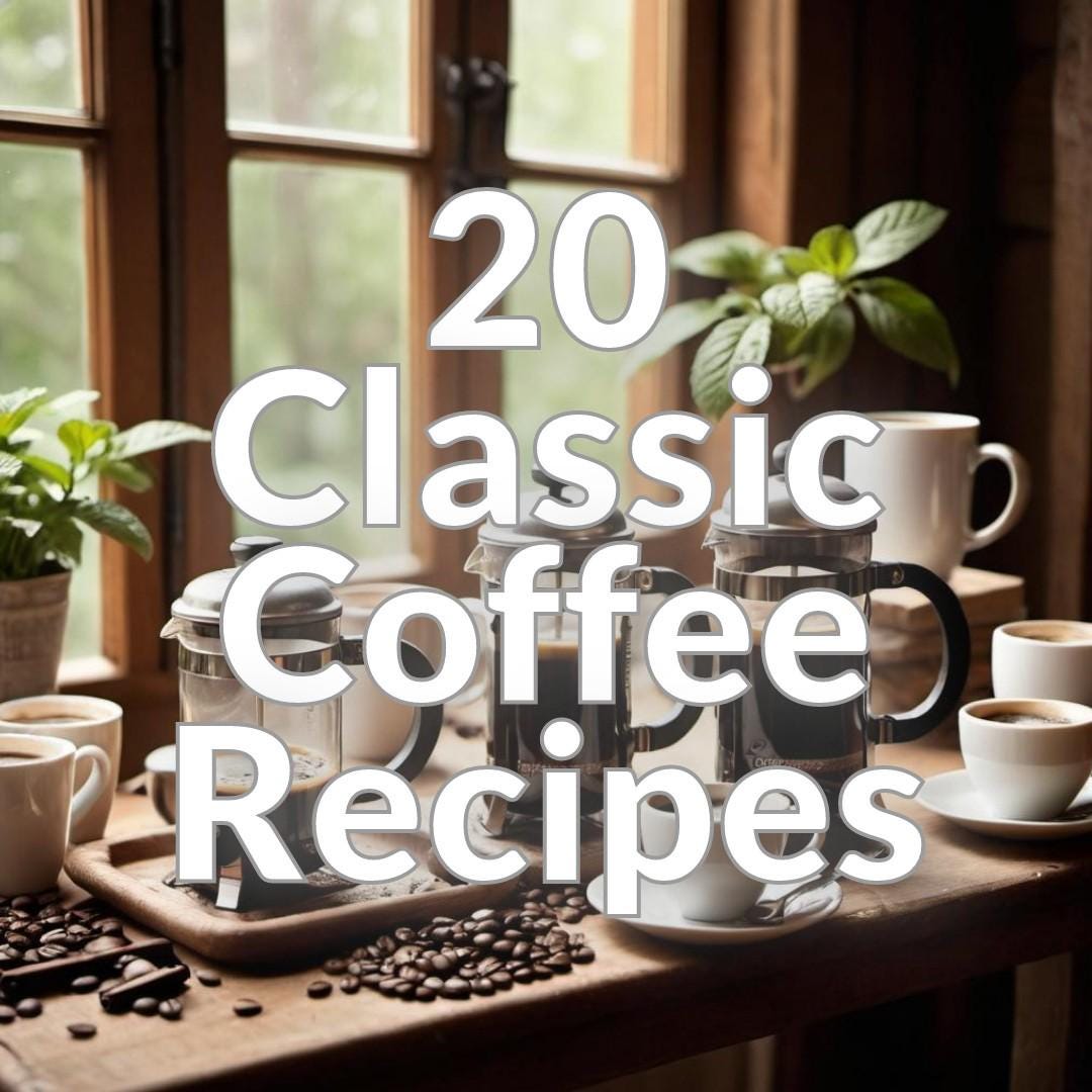 20 Classic Coffee Recipes