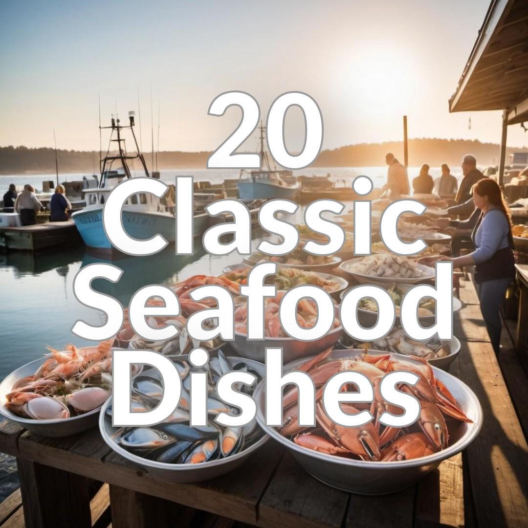 20 Classic Seafood Dishes