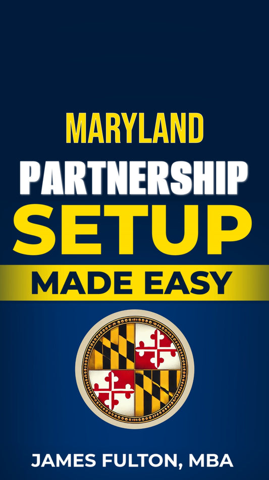 Maryland Partnership Setup Made Easy