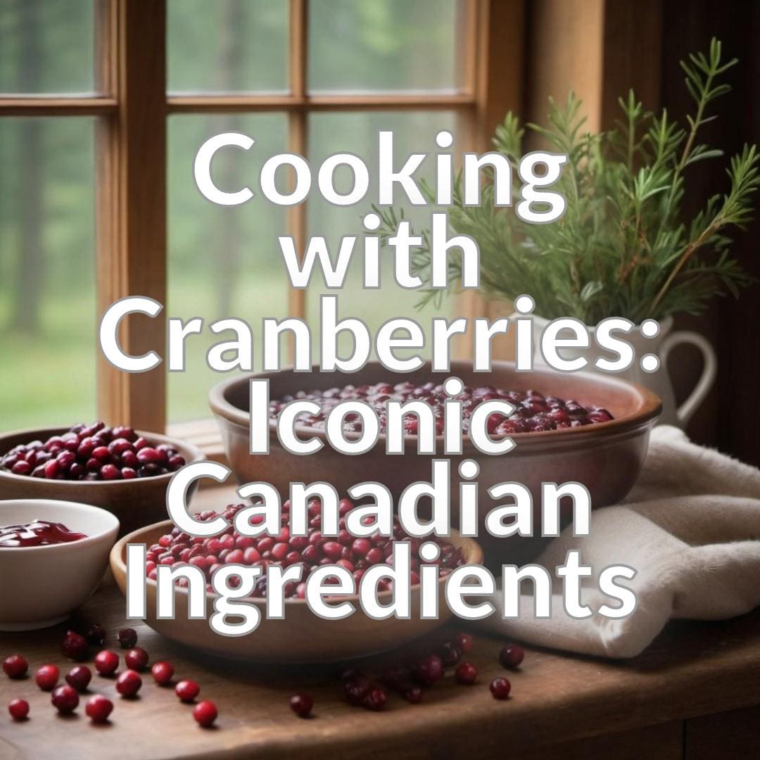 Cooking with Cranberries: Iconic Canadian Ingredients