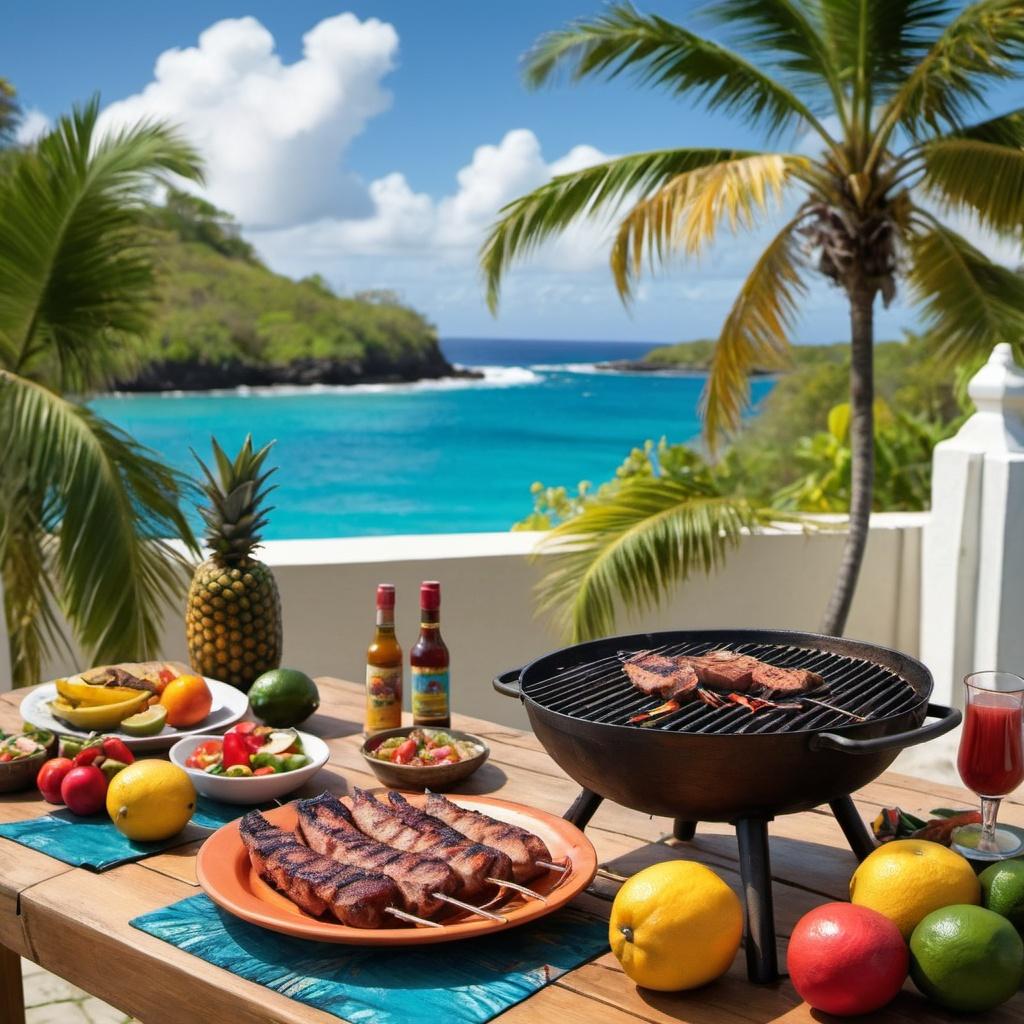 The Puerto Rican BBQ Cookbook: Grilled Favorites with a Tropical Flair