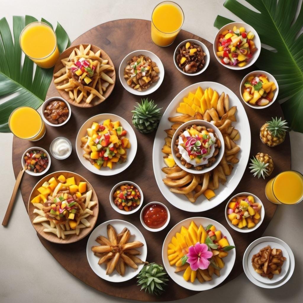 Tropical Twists on Canadian Classics