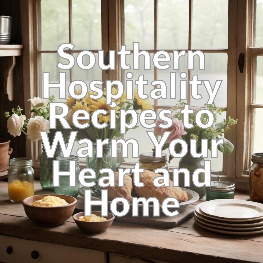 Southern Hospitality Recipes to Warm Your Heart and Home